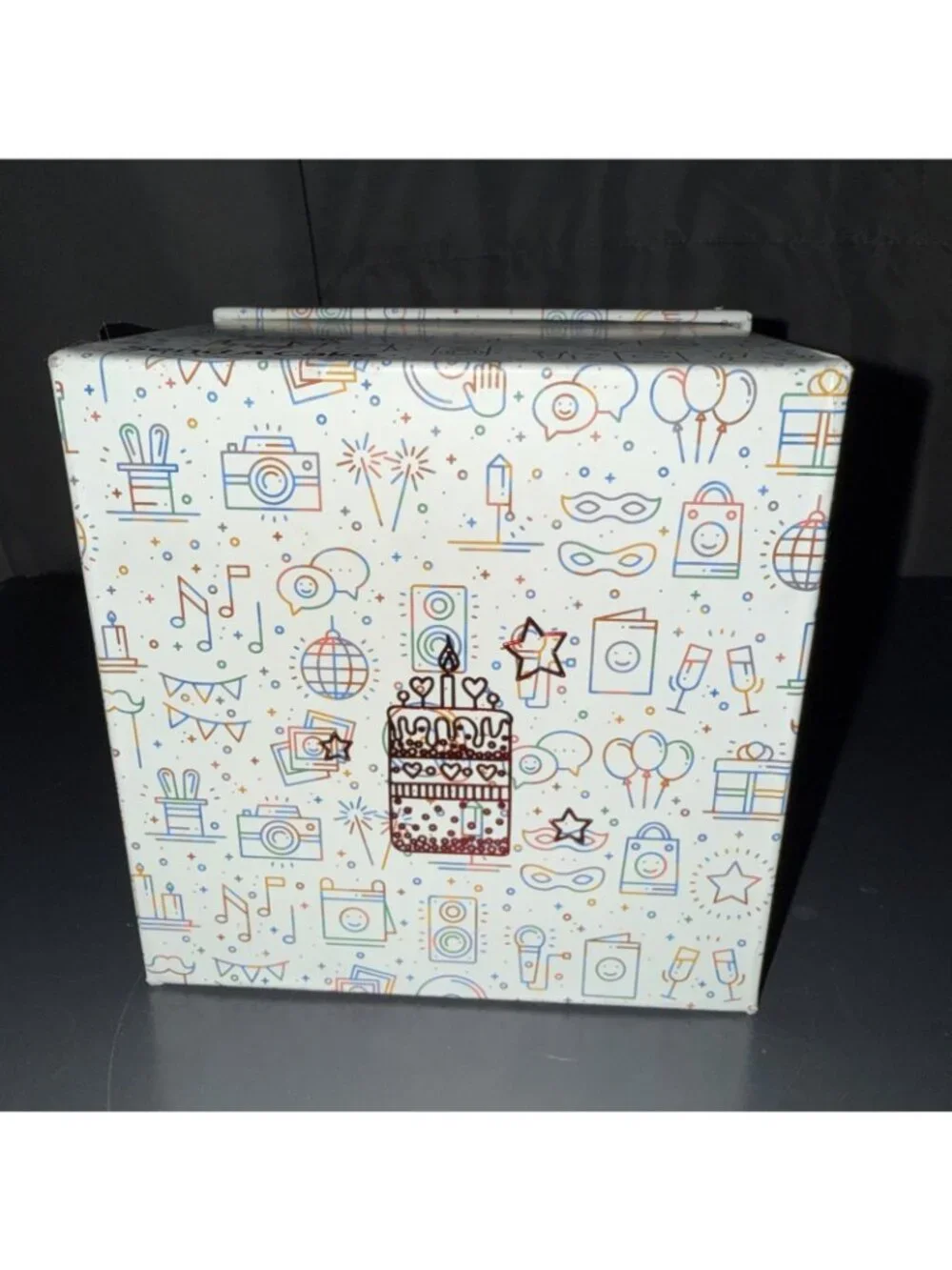 Send A Cake Butterfly Explosion Cake Box (No cake) 5 Butterflies 5”Lx5”Wx5”H